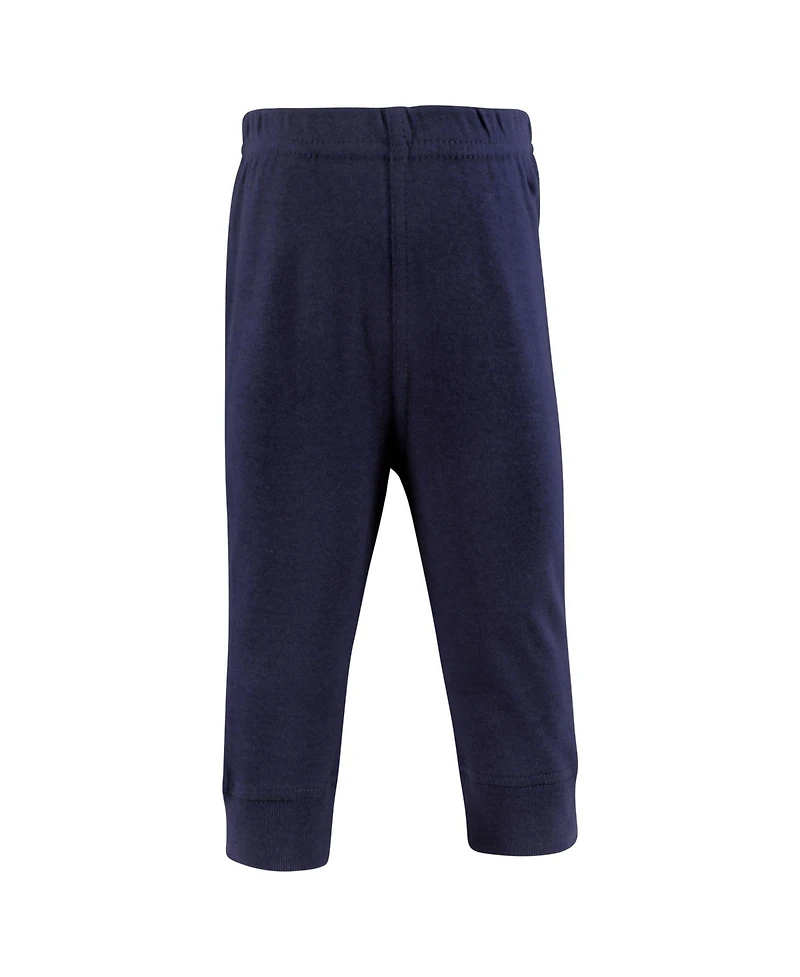 Hudson Baby Toddler Boys Hudson Hudson Cotton Pants and Leggings, Navy Burgundy Black