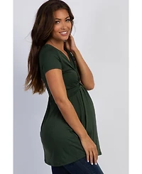 Pinkblush Maternity Draped Front Nursing Top