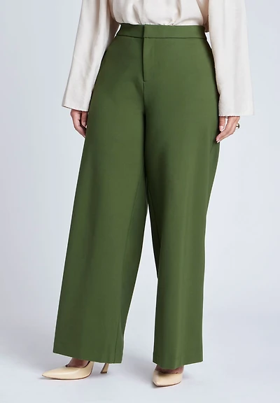 Eloquii Women's The 365 Straight Leg Pant