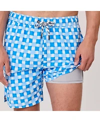 Snapper Rock Men's Ocean Grid Swim Short