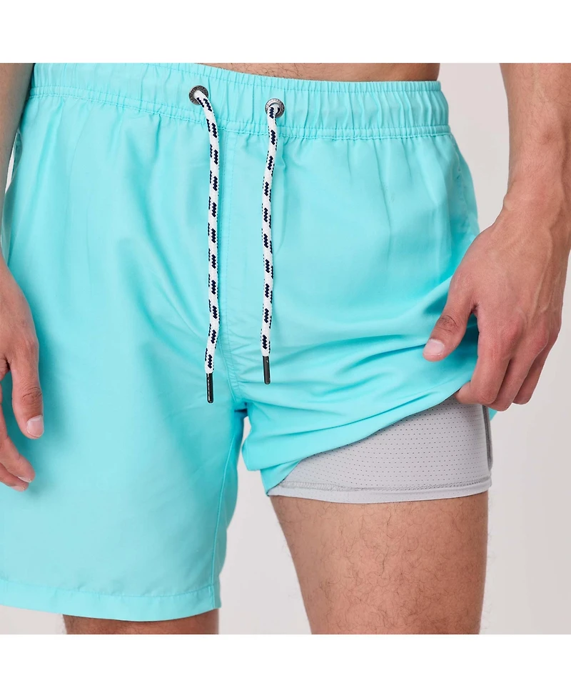 Snapper Rock Men's Aqua Comfort Lined Swim Short