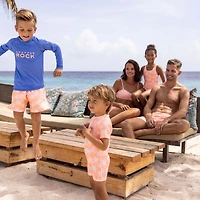 Snapper Rock Men's Cali Palms Recycled Swim Short