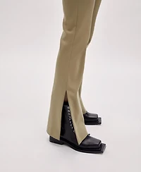 Pcfg Women's Cotton Flared Skinny Pant