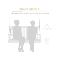 Slickblue Hanging Patio Swing for Relaxing Outdoors in Garden