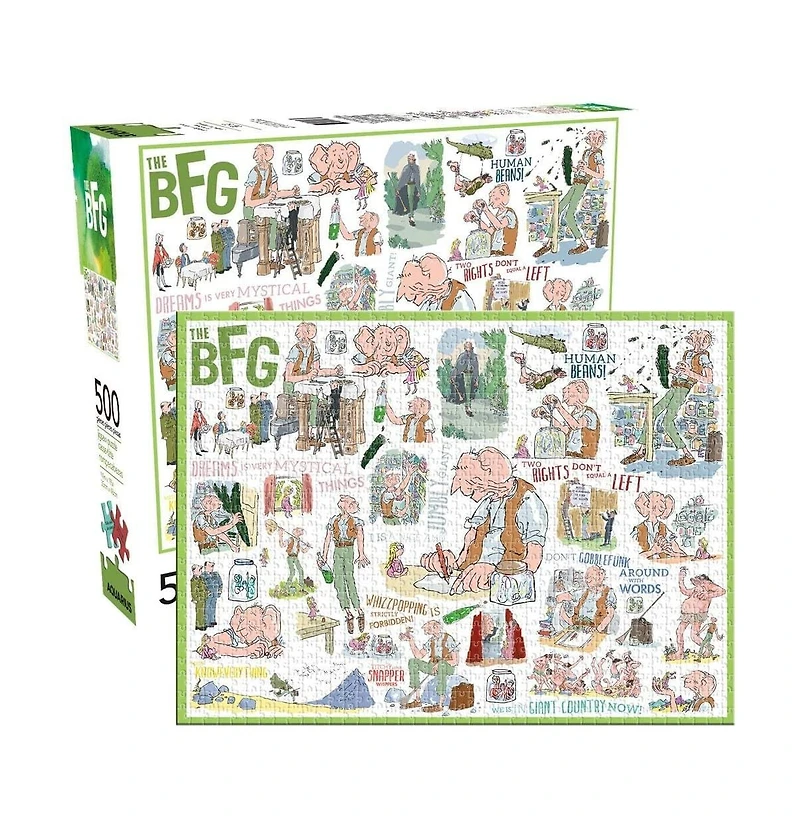 Nmr Distribution Dahl The Bfg 500 Piece Jigsaw Puzzle