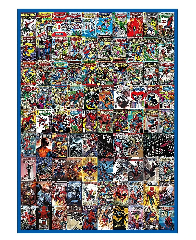 Nmr Distribution Marvel Spider-Man Covers 1000 Piece Jigsaw Puzzle