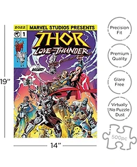 Nmr Distribution Marvel Thor Love and Thunder Comic 500 Piece Jigsaw Puzzle