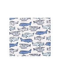 Hudson Baby Infant Boys Cotton Flannel Receiving Blankets 7-Pack Bundle, Born To Fly , One Size
