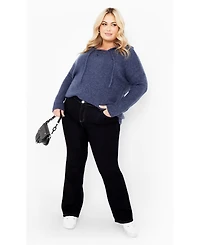 Avenue Women's Rory Laceup Sweater