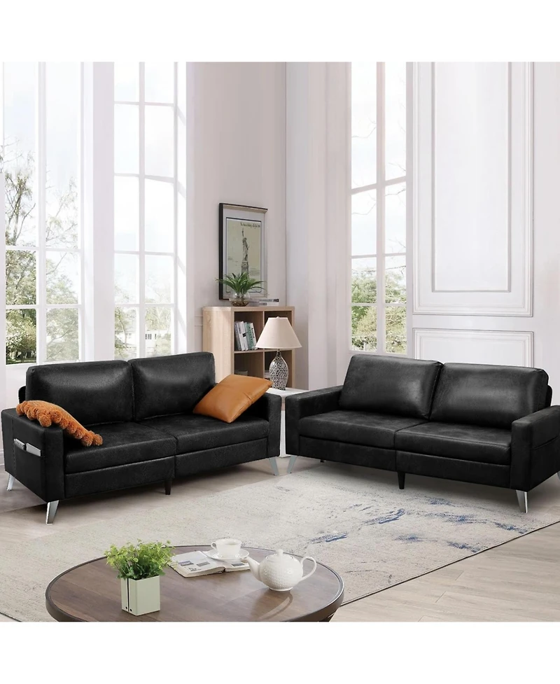 Aecojoy 79" Couch for Living Room, 3 Seat Sofa Livingroom