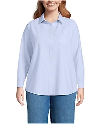 Lands' End Women's Plus Oxford Shirt