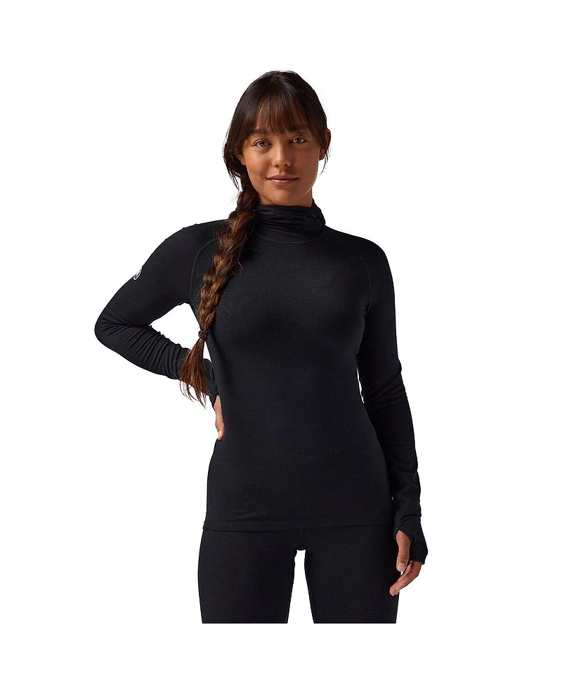 Backcountry Women's Cedars Rws Merino Lt-Wt Baselayer Balaclava Top Lightweight Long Underwear Tops