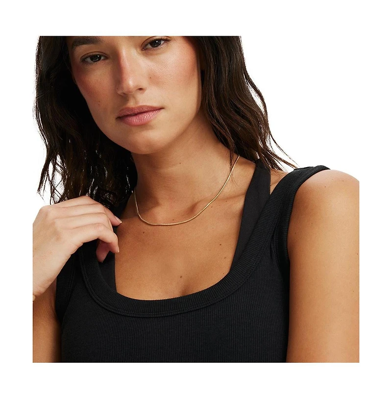 Cotton On Women's Active Rib Tank