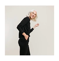 Ocio Women's SoftCore Classic Crewneck