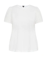 City Chic Plus Linny Top