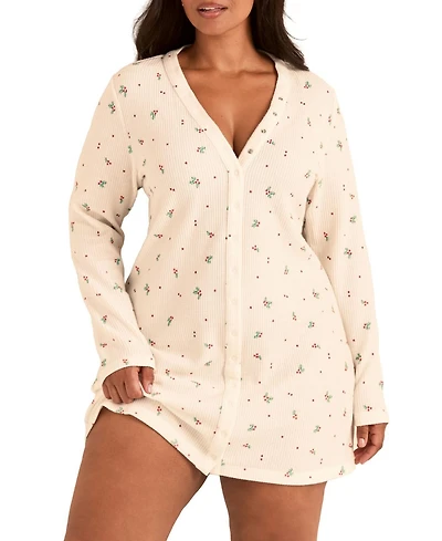 Adore Me Plus Size Judith Sleepshirt