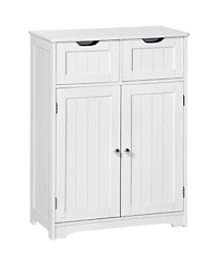 Slickblue Compact Bathroom Storage Cabinet for Small Spaces
