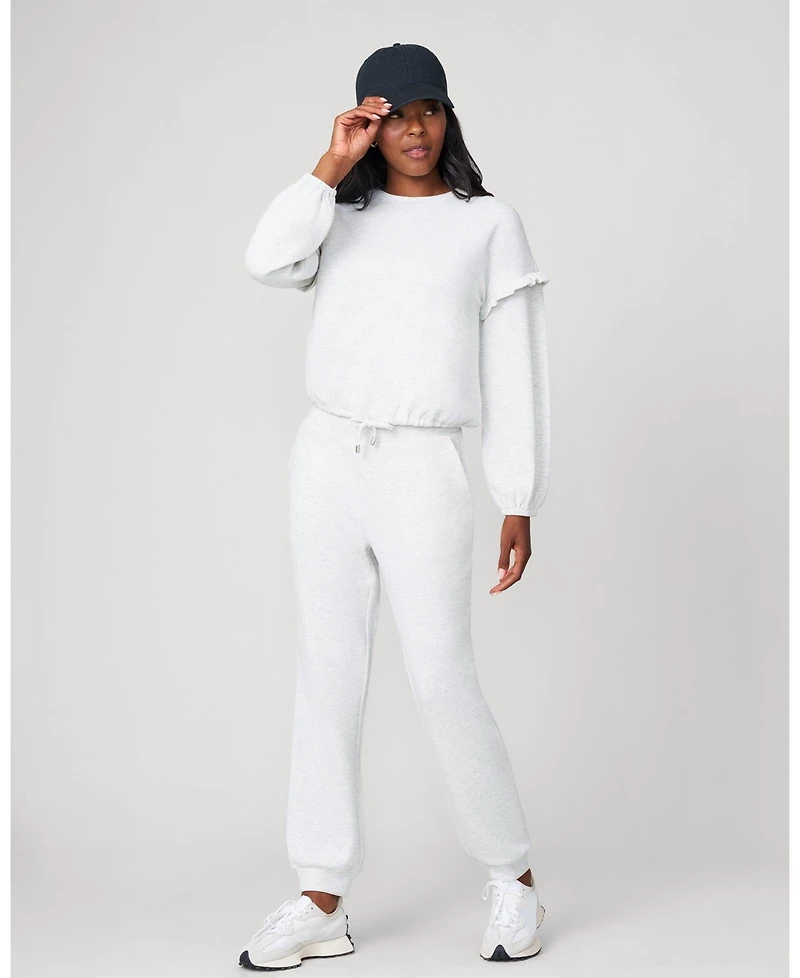 Cable & Gauge Women's Bubble Hem Jogger Set