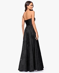 Betsy & Adam Women's Strapless Dress