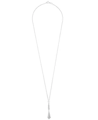 Wrapped Love Diamond Flare Linear 18" Pendant Necklace (1/4 ct. t.w.) 14k Gold, Exclusively at Macy's