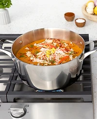 Calphalon Premier Stainless Steel 6 Quart Stock Pot