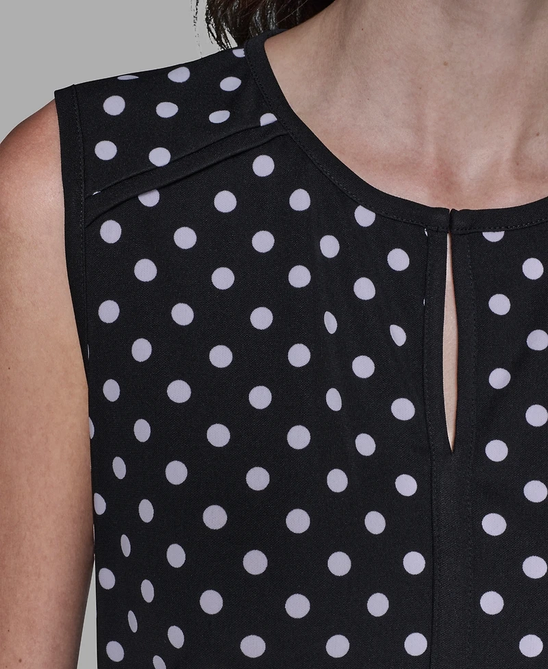 Karl Lagerfeld Paris Women's Sleeveless Top