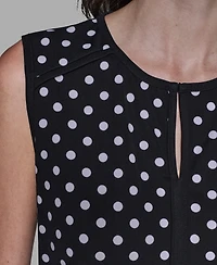 Karl Lagerfeld Paris Women's Sleeveless Top