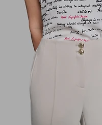 Karl Lagerfeld Paris Women's Straight-Leg Pants