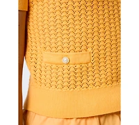 French Connection Women's Mozart Micro Scallop Top