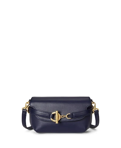 Lauren Ralph Lauren Leather Small Blaike Crossbody Bag