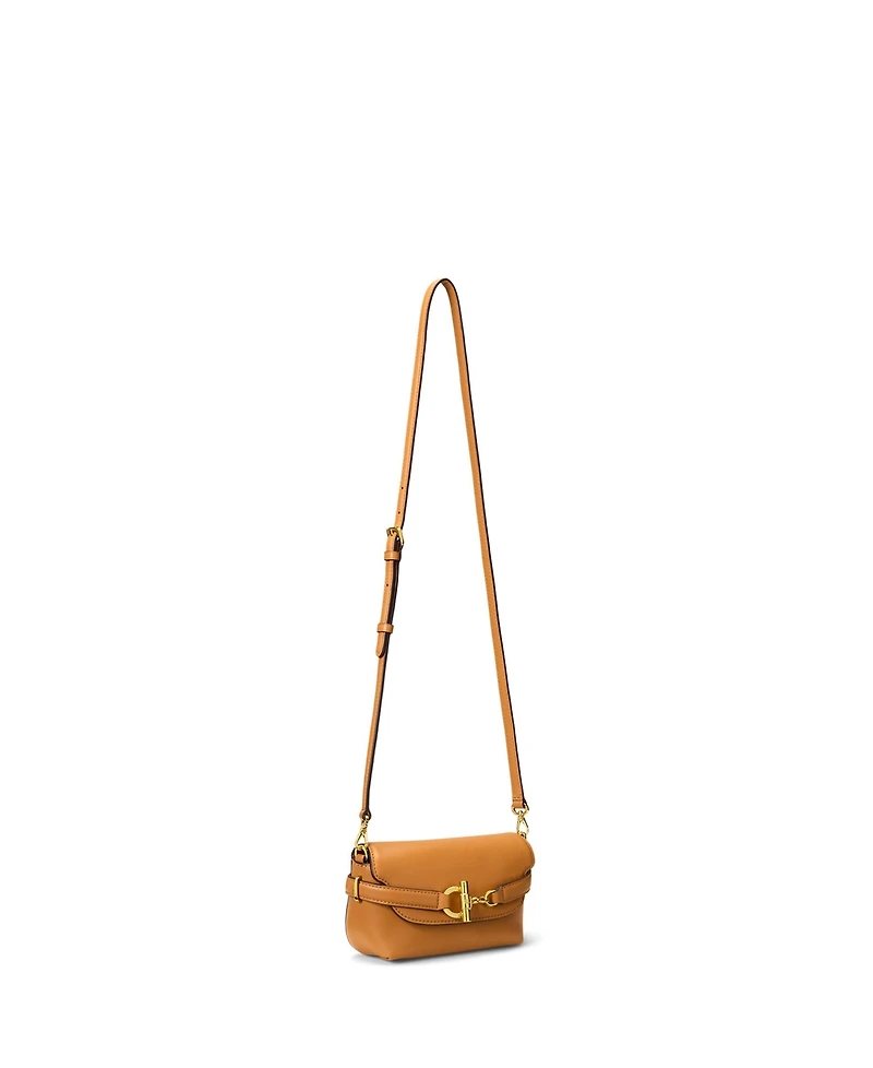 Lauren Ralph Lauren Leather Small Blaike Crossbody Bag
