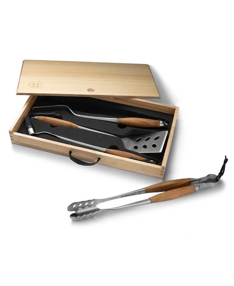 Schmidt Brothers Bonded Teak 4-Pc. Grill Set