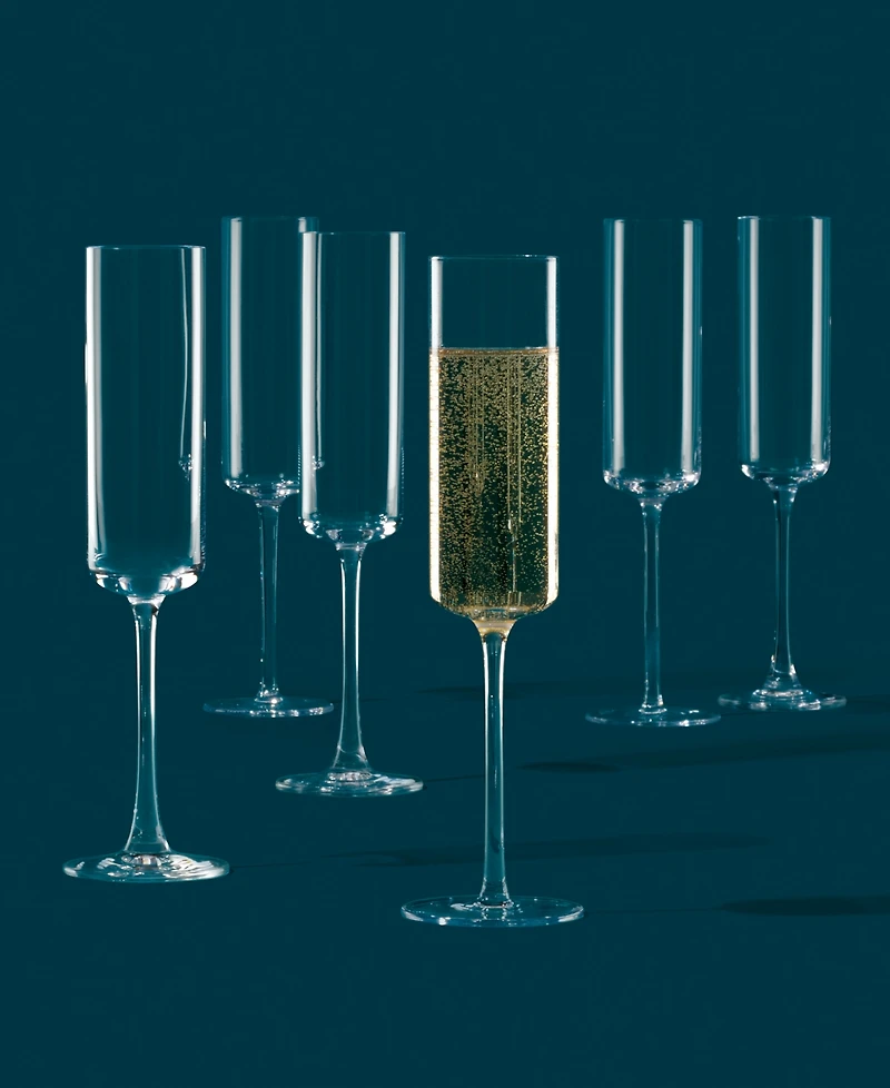 Lenox Tuscany Classics Straight Flutes, Set Of 6