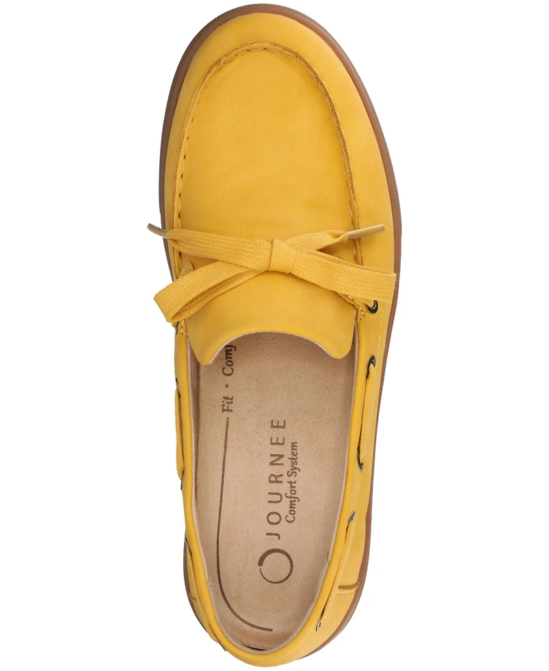 Journee Collection Women's Annamaria Round Toe Slip On loafers
