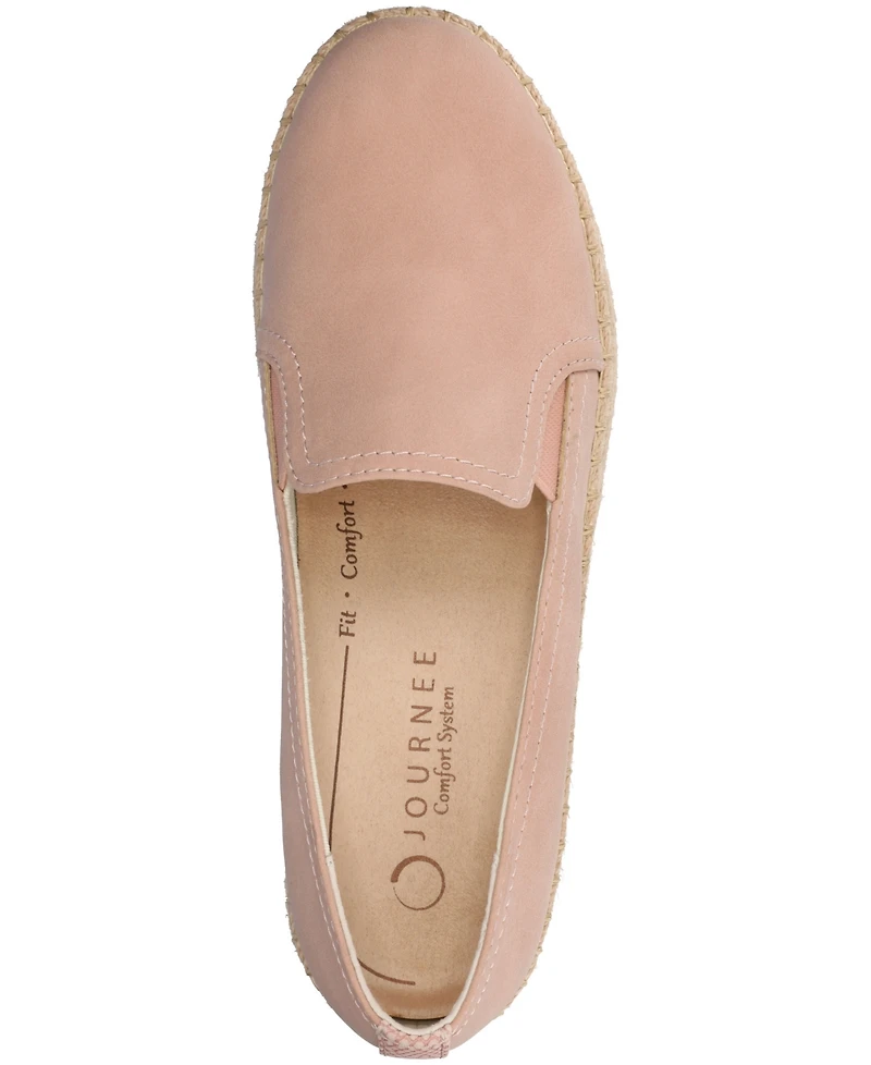 Journee Collection Women's Catalina Slip On Round Toe Espadrilles