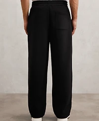 Reiss Men's Cotton-Blend Fleece-Back Joggers