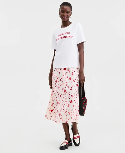 On 34th Women's Embellished Pull-On Midi Skirt, Macy's Exclusive