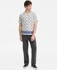 Sun + Stone Men's Camp Jaspar Short-Sleeve Shirt, Macy's Exclusive