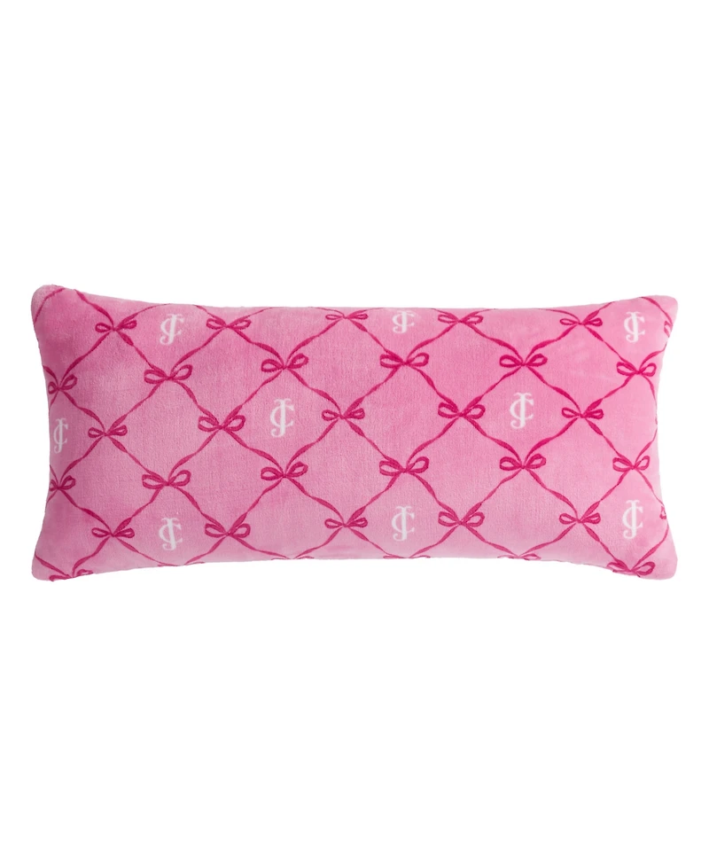 Juicy Couture Plush Body Pillow, 18" x 36"