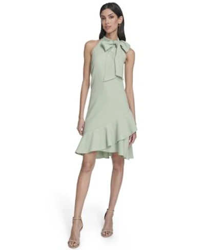 Vince Camuto Womens Signature Stretch Halter Neck Dress