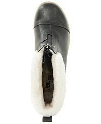 Jbu Women's Brynn Water Resistant Zip-Front Cozy Booties