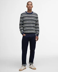 Barbour Men's Topcliffe Fairisle Crewneck Sweater