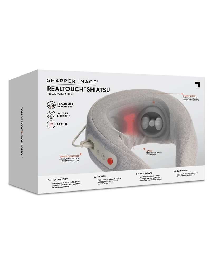Sharper Image Real-Touch Shiatsu Neck Massager