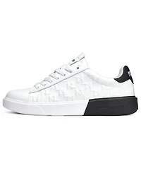 Karl Lagerfeld Paris Men's Side Embossed Logo Sneakers