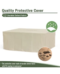 Outdoor Fire Table Propane Fire Pit Rattan gas fire table, gas fire table with tile tabletop