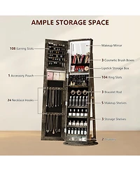 Vlsrka Floor / Wall Full Length Mirror