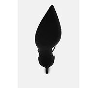 Wanda Pearls & Sequins Embellished Stiletto Sandals Women