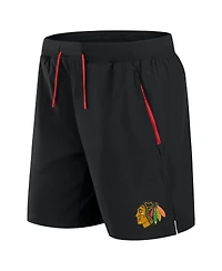 Fanatics Men's Black Chicago Blackhawks Authentic Pro Rink Performance Shorts