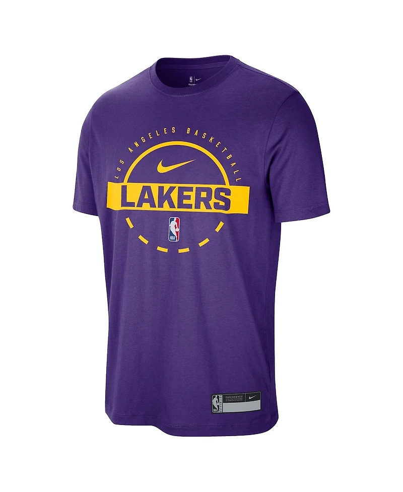 Nike Men's Purple Los Angeles Lakers 2025/26 On-Court Flare Performance Practice T-Shirt