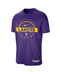 Nike Men's Purple Los Angeles Lakers 2025/26 On-Court Flare Performance Practice T-Shirt